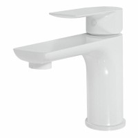 Смеситель для раковины Hansberge H1099, белый