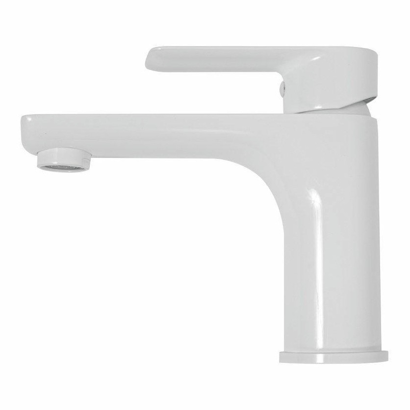 Смеситель для раковины Hansberge H1099, белый