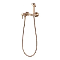 Смеситель с гигиеническим душем Grocenberg GB103N, бронза