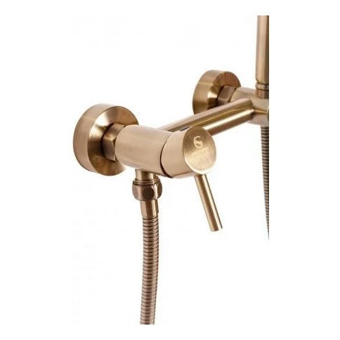 Смеситель с гигиеническим душем Grocenberg GB103N, бронза