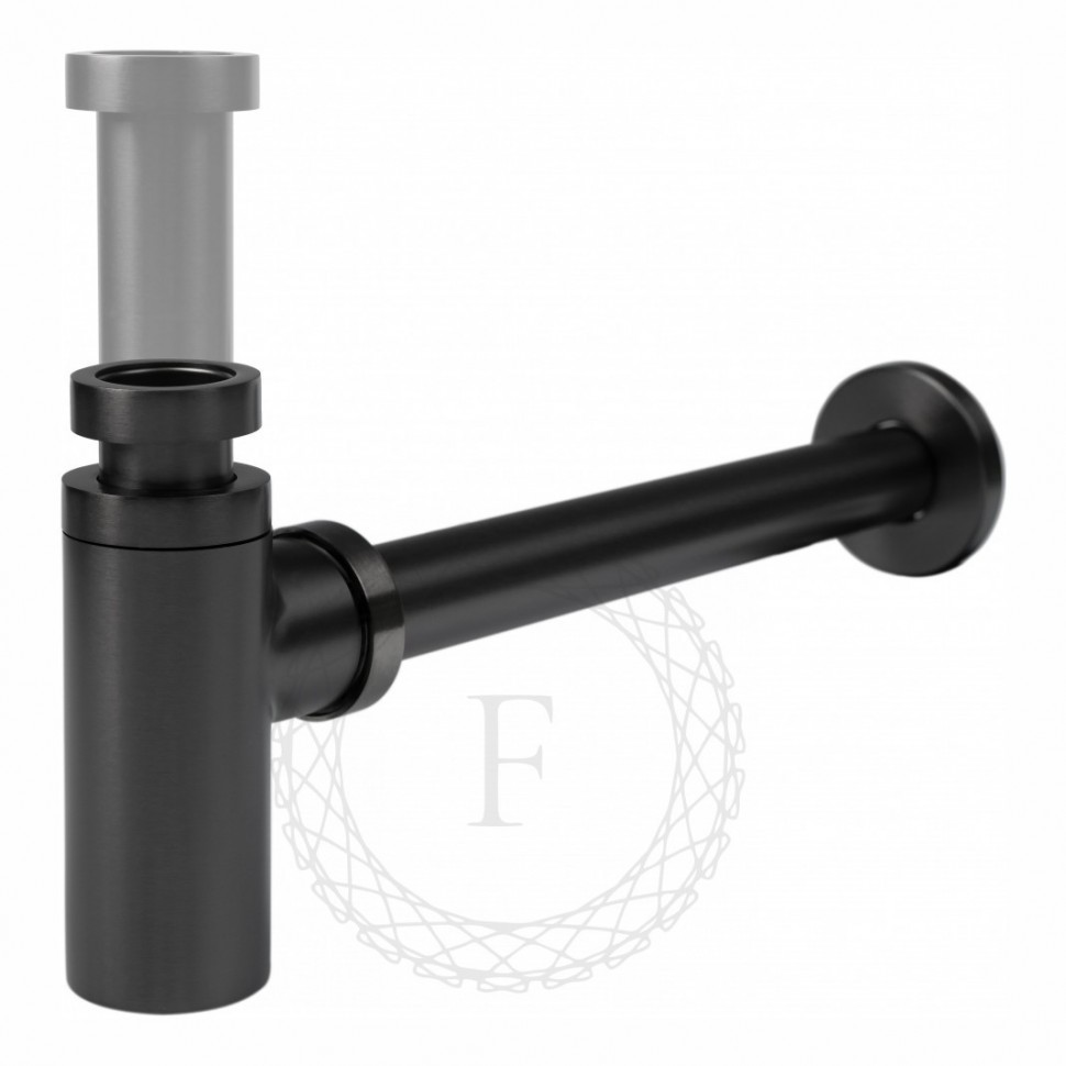 Сифон для раковины FILARETE FL70, графит