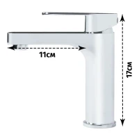 Смеситель для раковины Grocenberg GB1011, хром