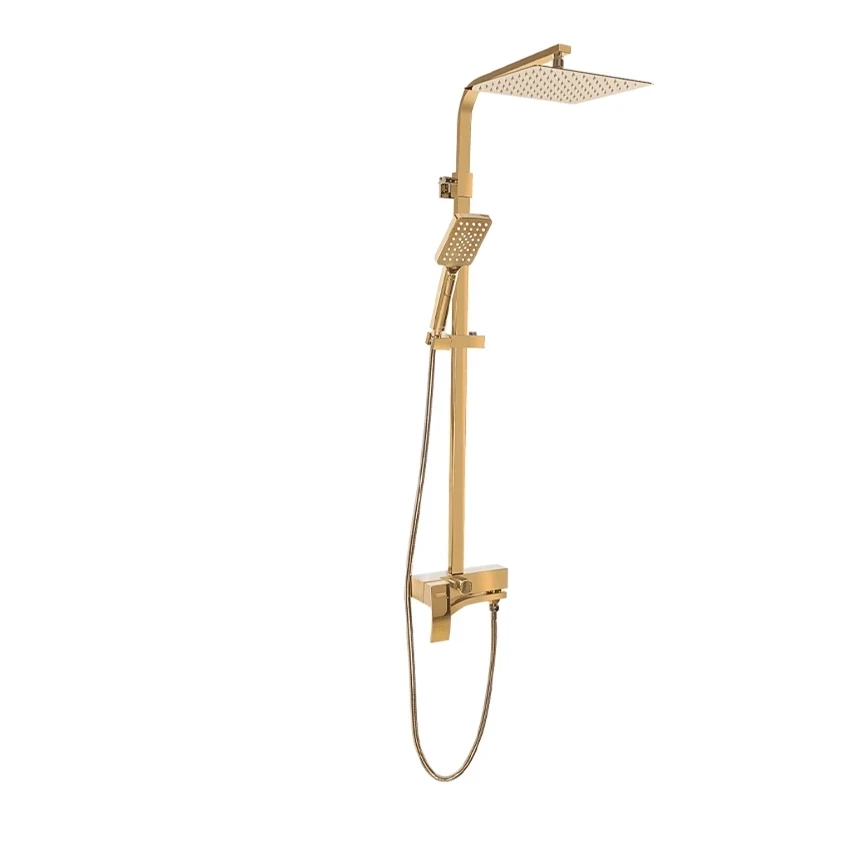 Душевая система Grocenberg GB7007-1, золото глянец