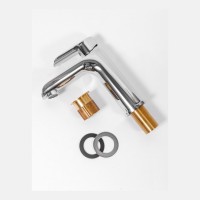 Смеситель для раковины Hansberge H1033, хром