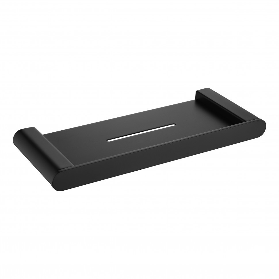 Полка Grocenberg AC0086BL, черный матовый