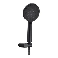 Душевая система скрытого монтажа Grocenberg GB5001, черный матовый