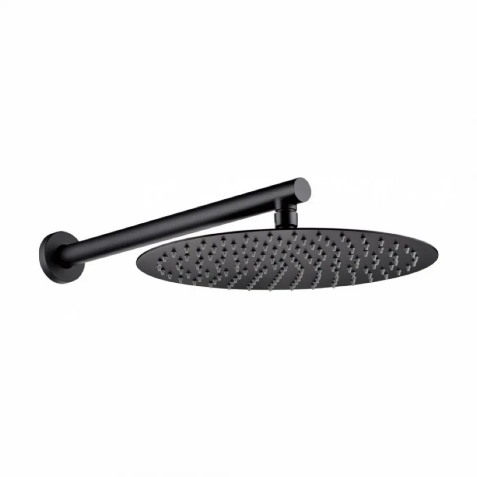 Душевая система скрытого монтажа Grocenberg GB5001, черный матовый