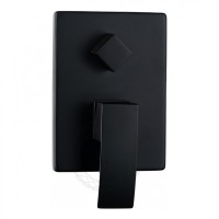 Душевая система скрытого монтажа FILARETE Waterfall FL1010, черный матовый