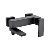 Смеситель для ванны с ручным душем Grocenberg GB8008, черный матовый