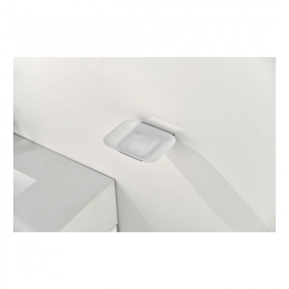 Настенная мыльница Grocenberg AC0058, хром