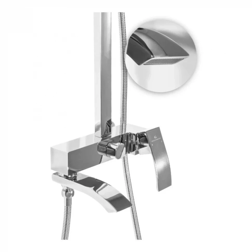 Душевая система Grocenberg GB7007-1, хром