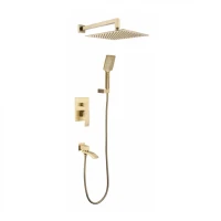 Душевая система скрытого монтажа Grocenberg GB5007, бронза