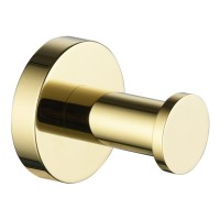 Полотенцедержатель одинарный Grocenberg AC0061, золото глянец