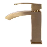 Смеситель для раковины Grocenberg GB2007, бронза