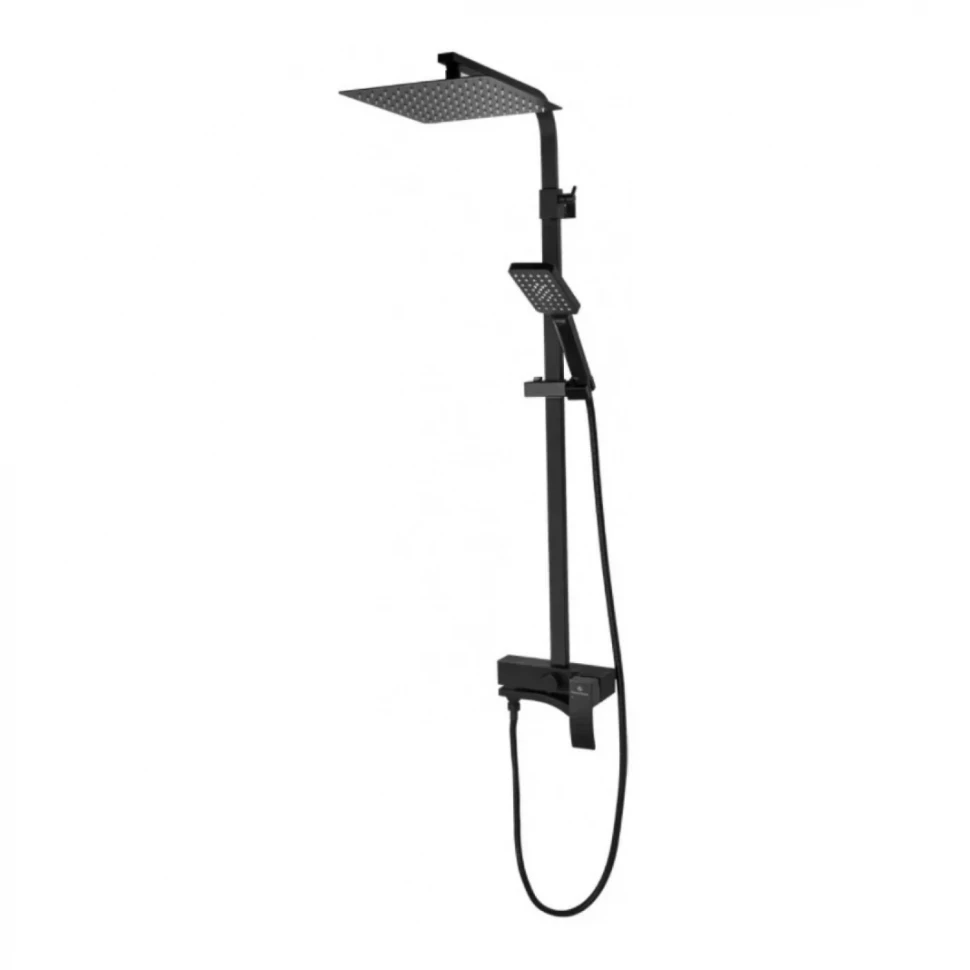 Душевая система Grocenberg GB7007-1, черный матовый