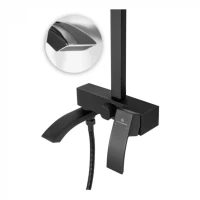 Душевая система Grocenberg GB7007-1, черный матовый