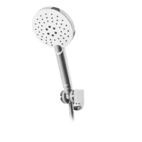 Смеситель для ванны с ручным душем Grocenberg GB8001, белый/хром