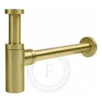 Сифон для раковины FILARETE FL70, матовое золото