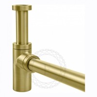 Сифон для раковины FILARETE FL70, матовое золото