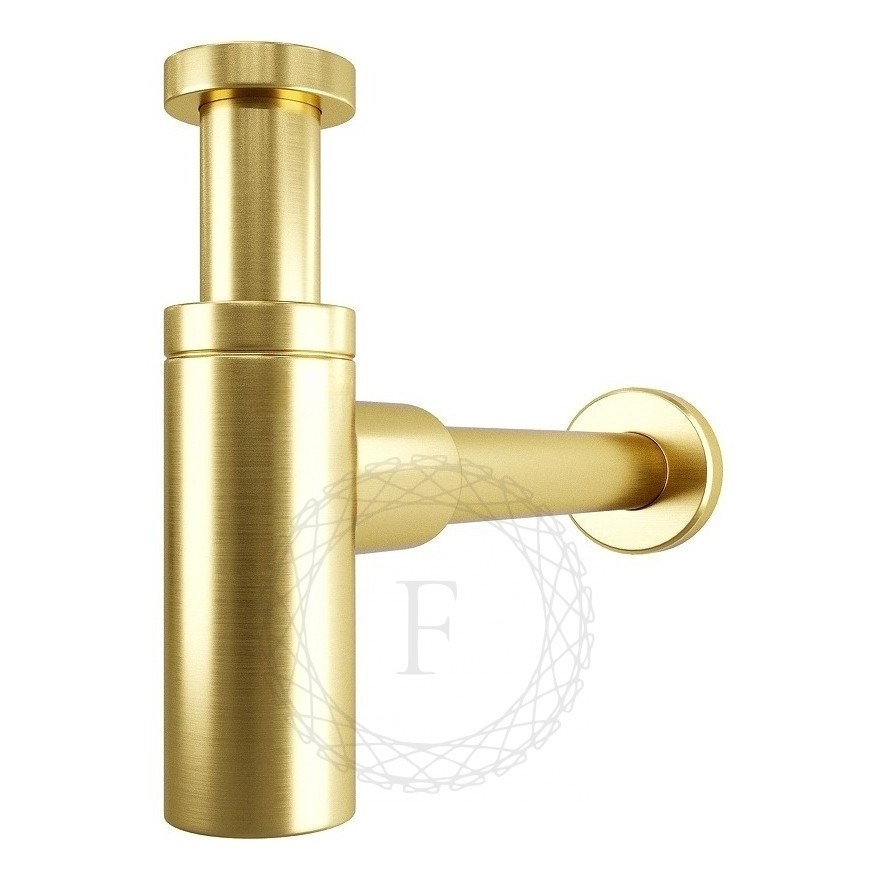 Сифон для раковины FILARETE FL70, матовое золото