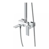 Душевая система Grocenberg GB7008, белый/хром