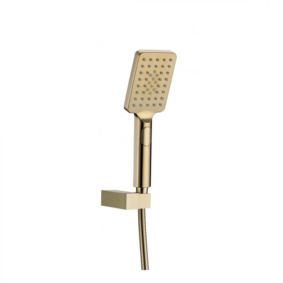 Душевая система скрытого монтажа Grocenberg GB5007, золото глянец