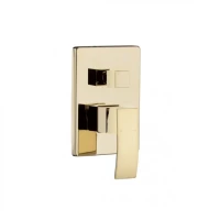 Душевая система скрытого монтажа Grocenberg GB5007, золото глянец