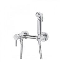 Смеситель с гигиеническим душем Hansberge H0099, хром