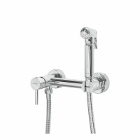 Смеситель с гигиеническим душем Hansberge H0099, хром