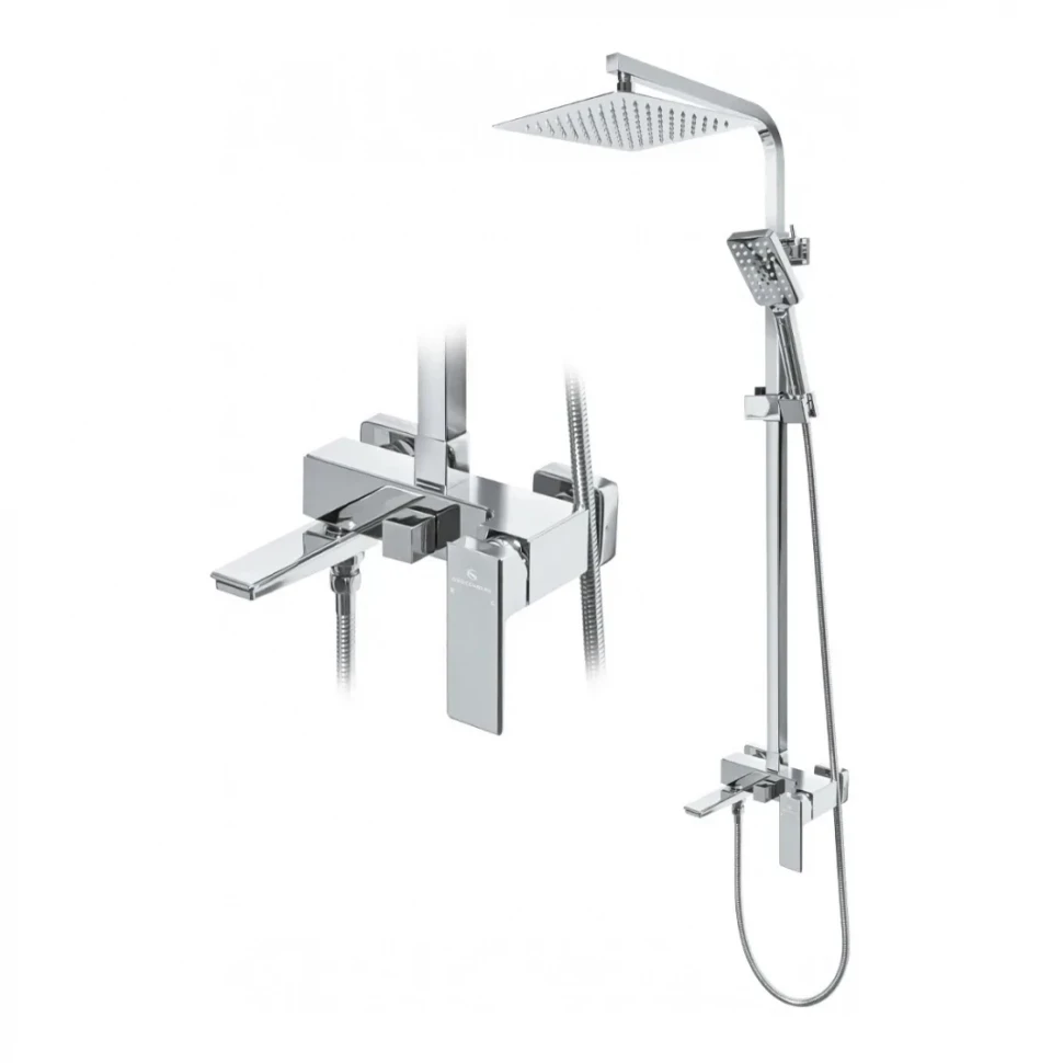 Душевая система Grocenberg GB7008, хром