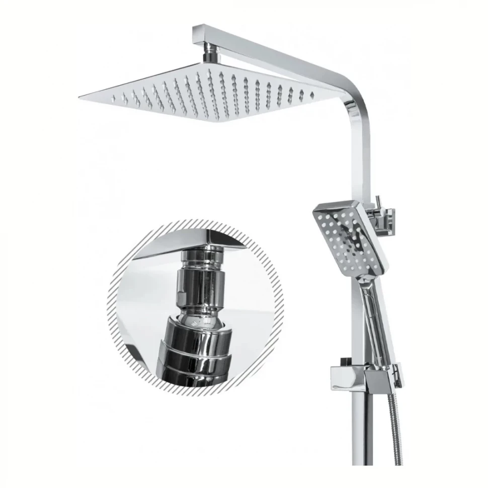 Душевая система Grocenberg GB7008, хром