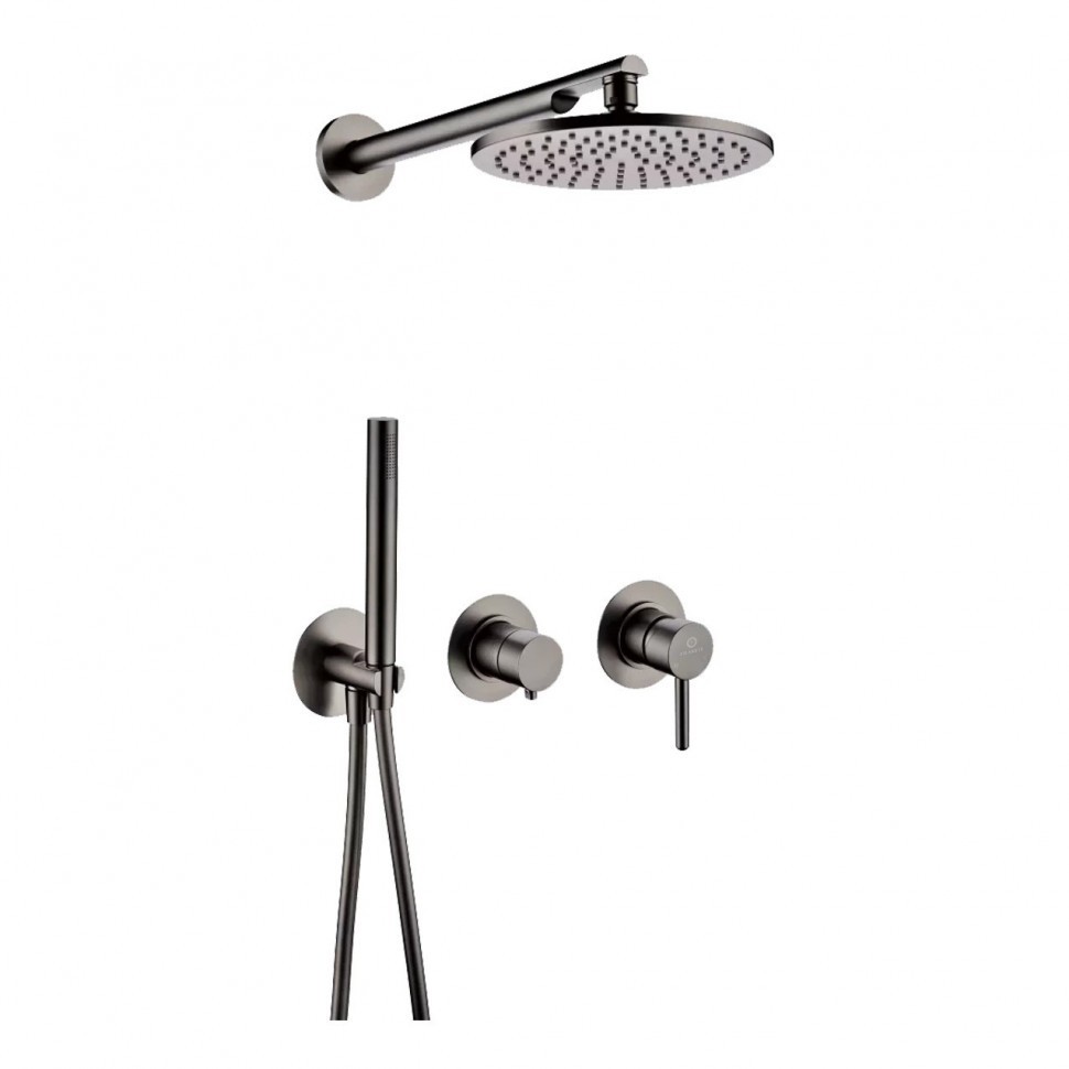 Душевая система встроенная FILARETE FL1030, графит