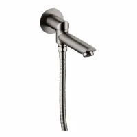 Излив поворотный с переключателем Grocenberg GB051, графит