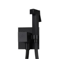 Гигиенический душ со смесителем FILARETE Финг FL104BL, черный