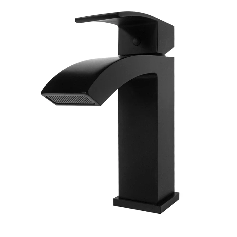 Смеситель для раковины Grocenberg GB2007, черный матовый