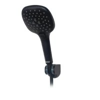 Смеситель для ванны с ручным душем Grocenberg GB8001, черный матовый