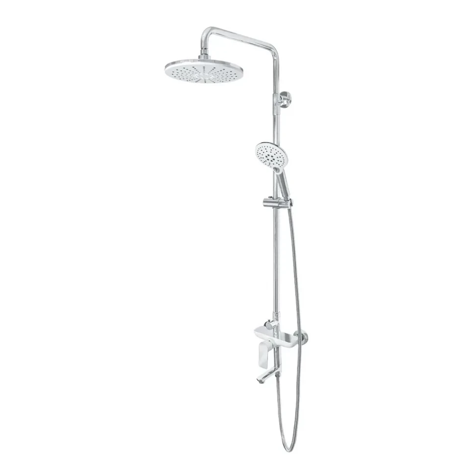 Душевая система Grocenberg GB7009, белый/хром