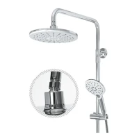 Душевая система Grocenberg GB7009, белый/хром