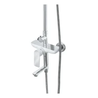 Душевая система Grocenberg GB7009, белый/хром