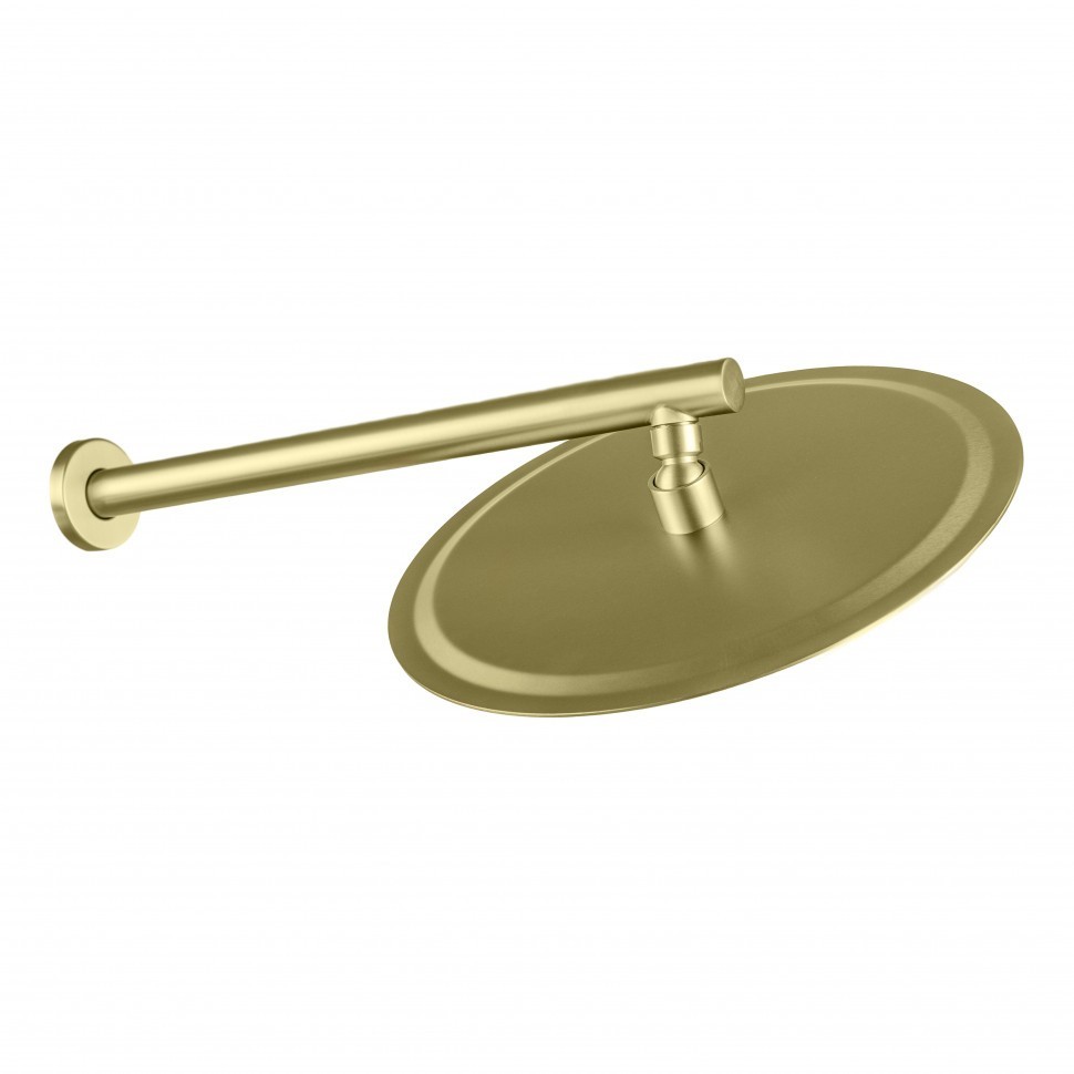 Душевая система скрытого монтажа FILARETE Roun FL1026, матовое золото