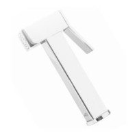 Смеситель с гигиеническим душем Hansberge H0077, белый