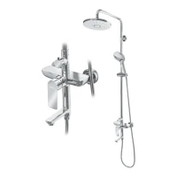 Душевая система Grocenberg GB7009, хром