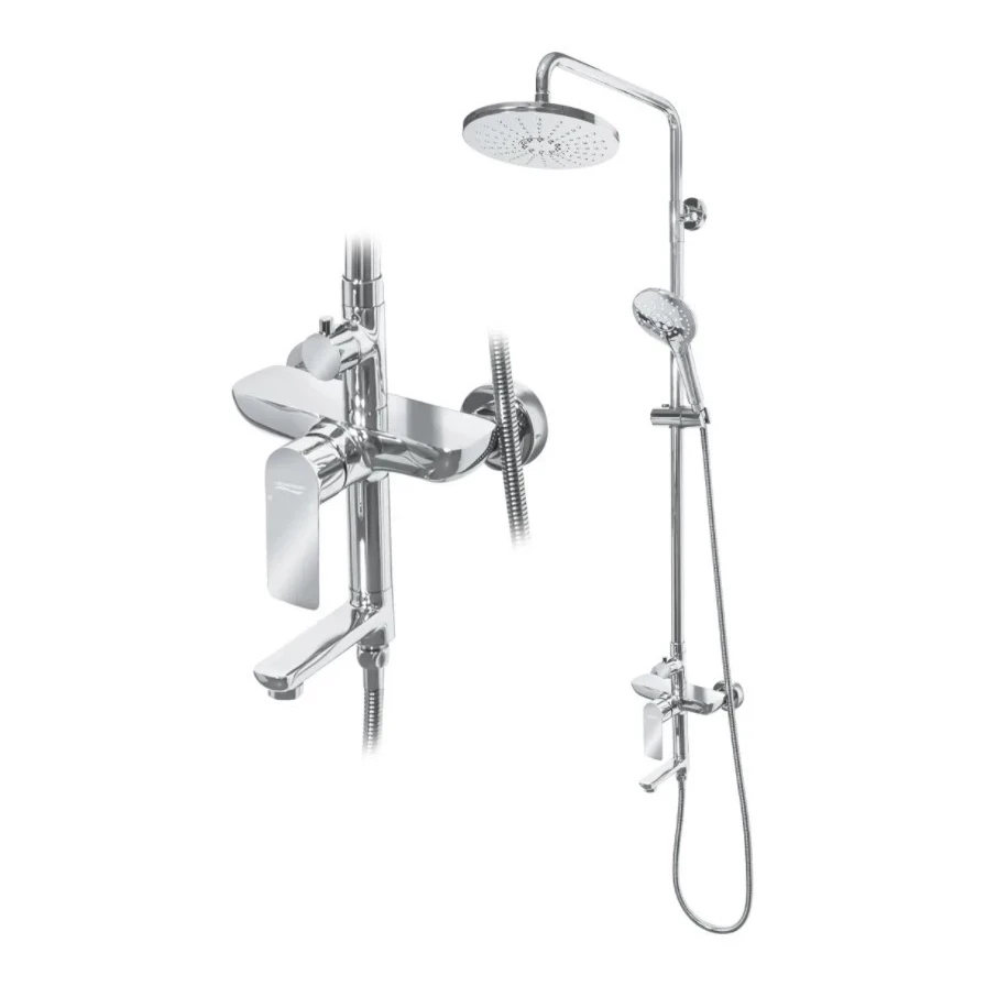 Душевая система Grocenberg GB7009, хром