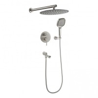 Душевая система скрытого монтажа FILARETE Roun FL1026, никель