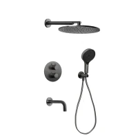 Душевая система встраиваемая FILARETE Роун FL1050BG, графит