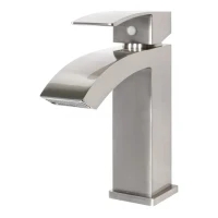 Смеситель для раковины Grocenberg GB2007, никель