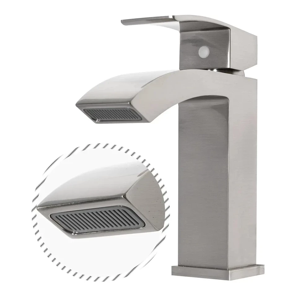 Смеситель для раковины Grocenberg GB2007, никель