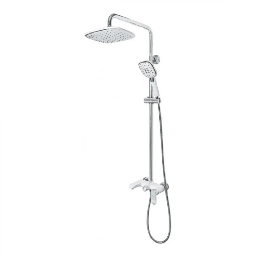 Душевая система Grocenberg GB7010, белый/хром