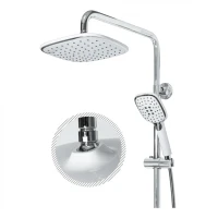 Душевая система Grocenberg GB7010, белый/хром