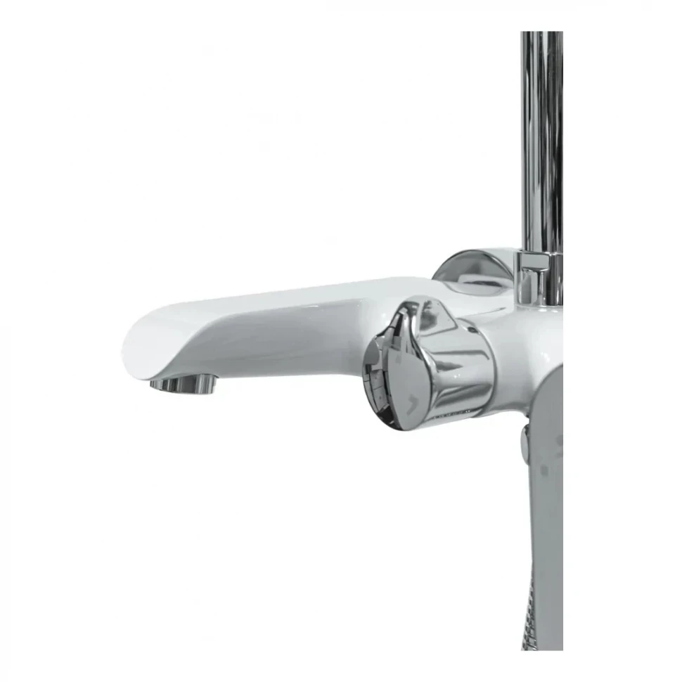 Душевая система Grocenberg GB7010, белый/хром